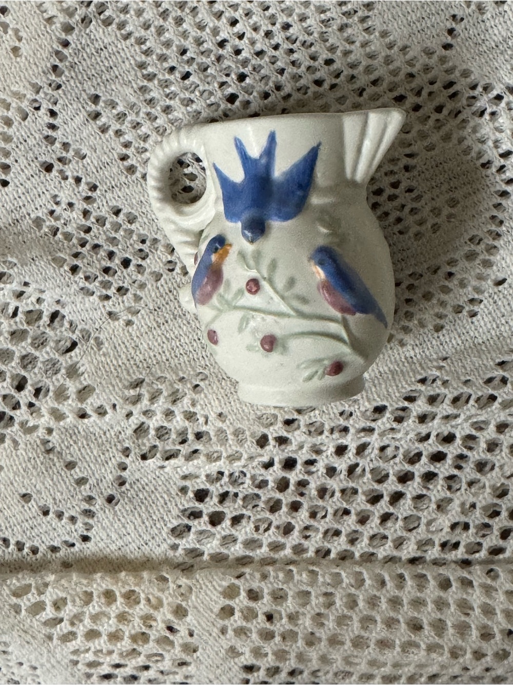 Vintage Bluebird Mini Pitcher - Picture 1 of 8